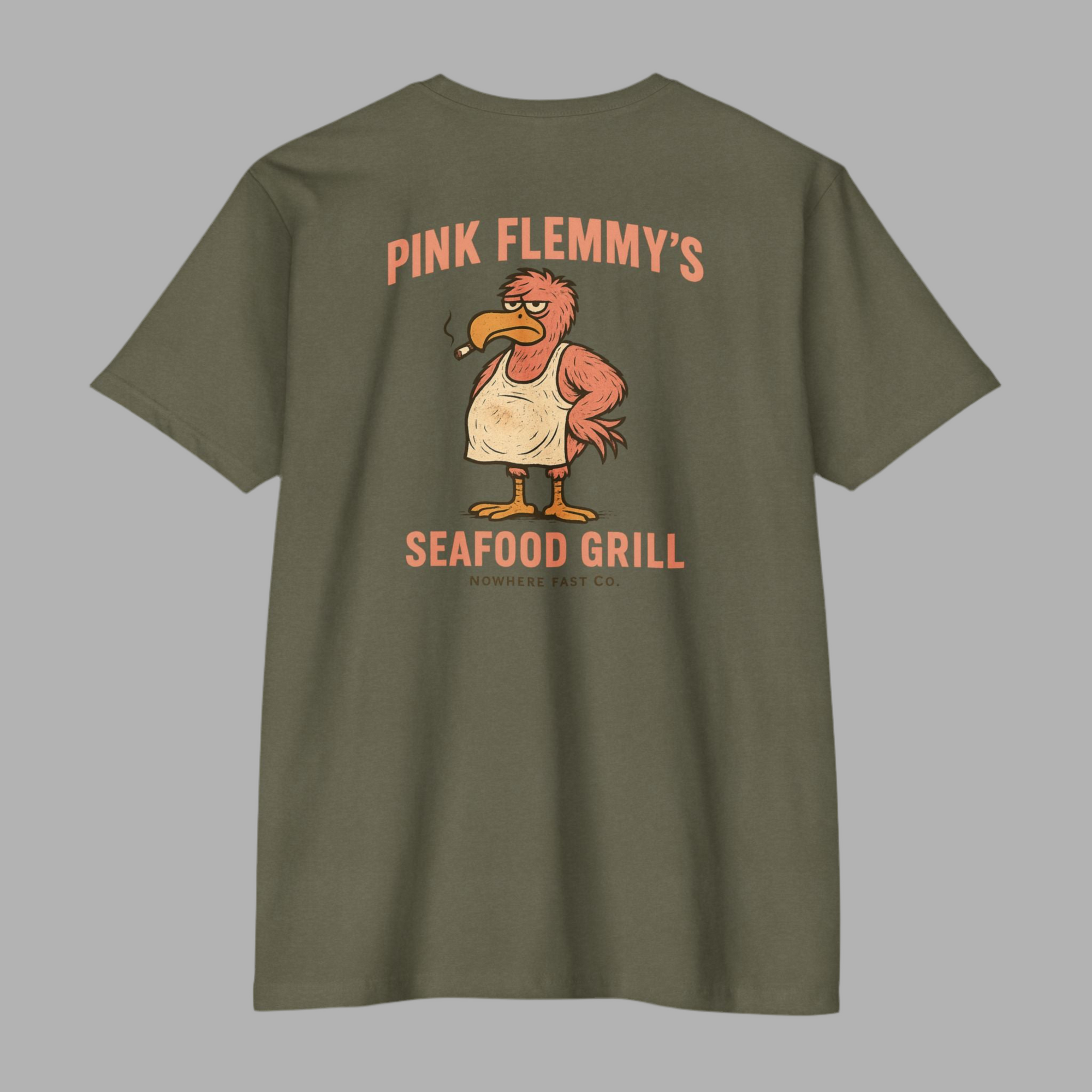 “Pink Flemmy’s Seafood Grill” Tee