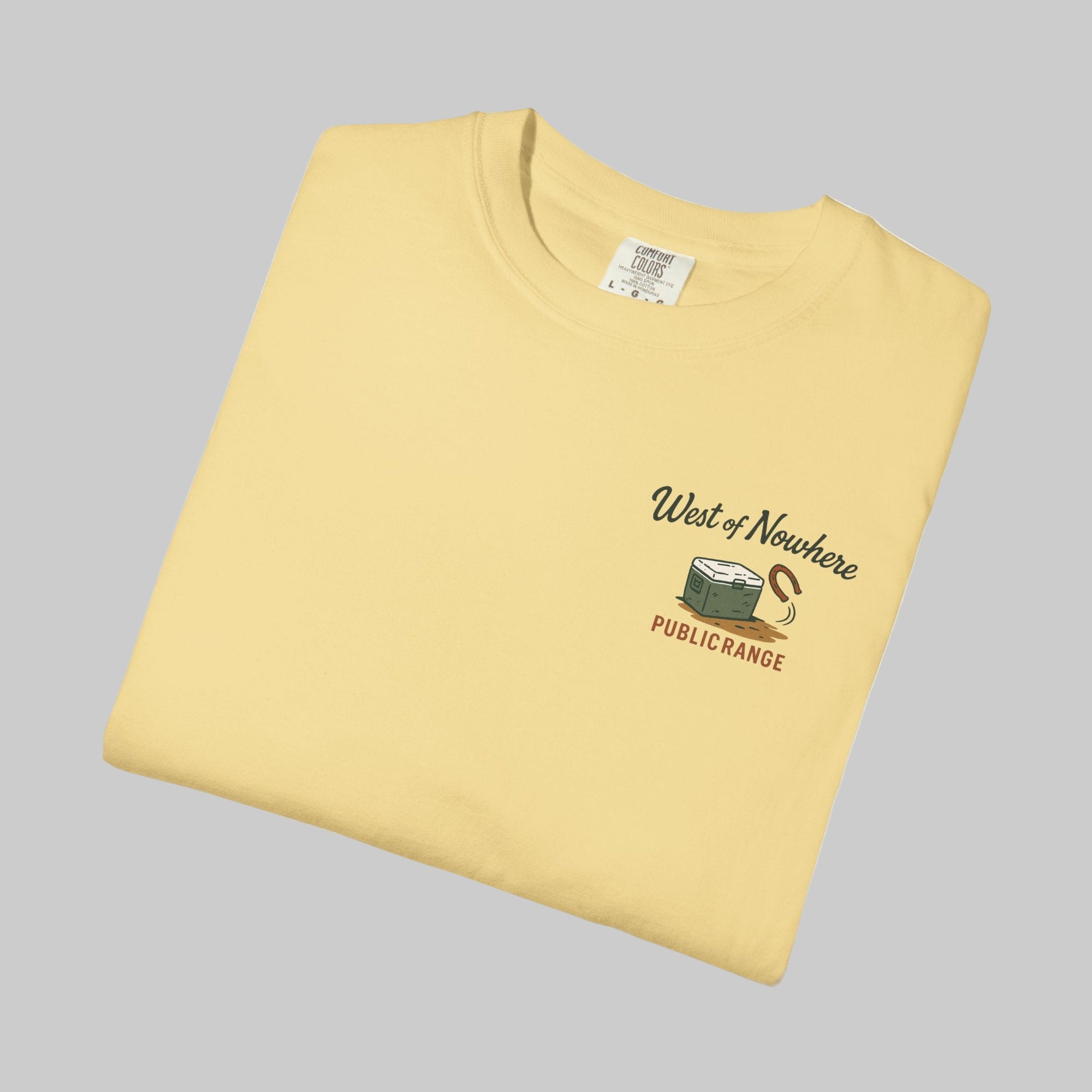 “West of Nowhere” – Public Range Tee
