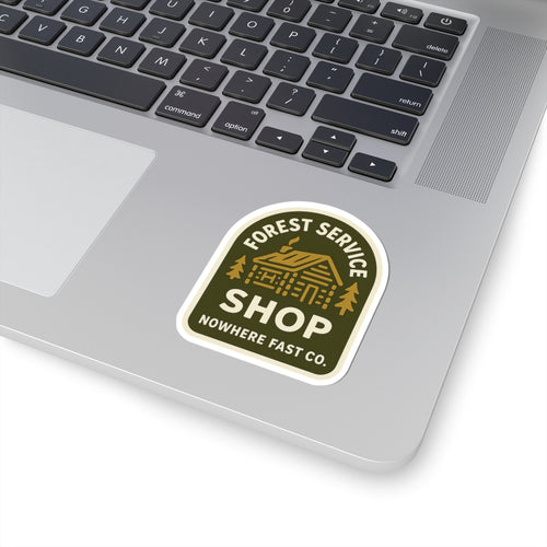 "Forest Service Shop" Sticker