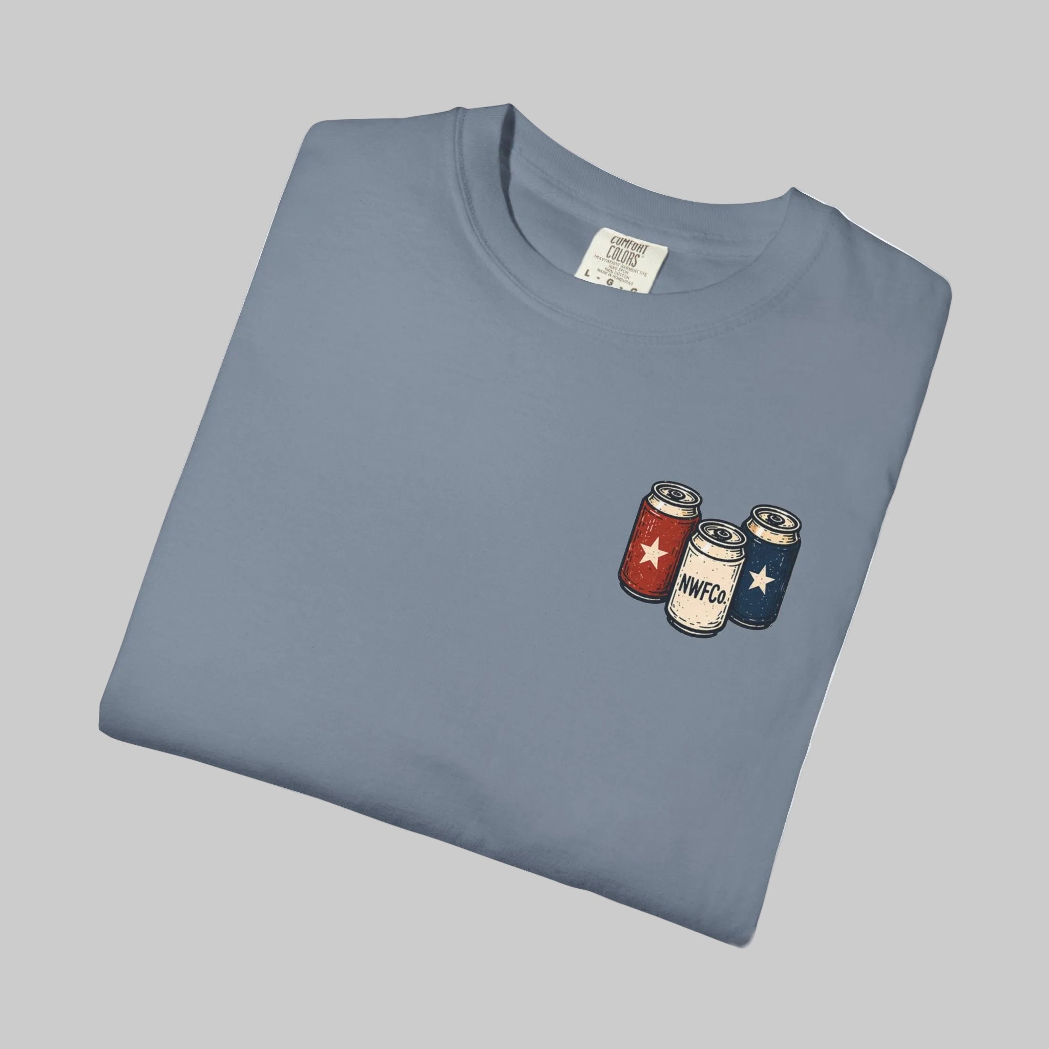 Americana 'Stars & Stripes' Tee — Nostalgic Summer Collage