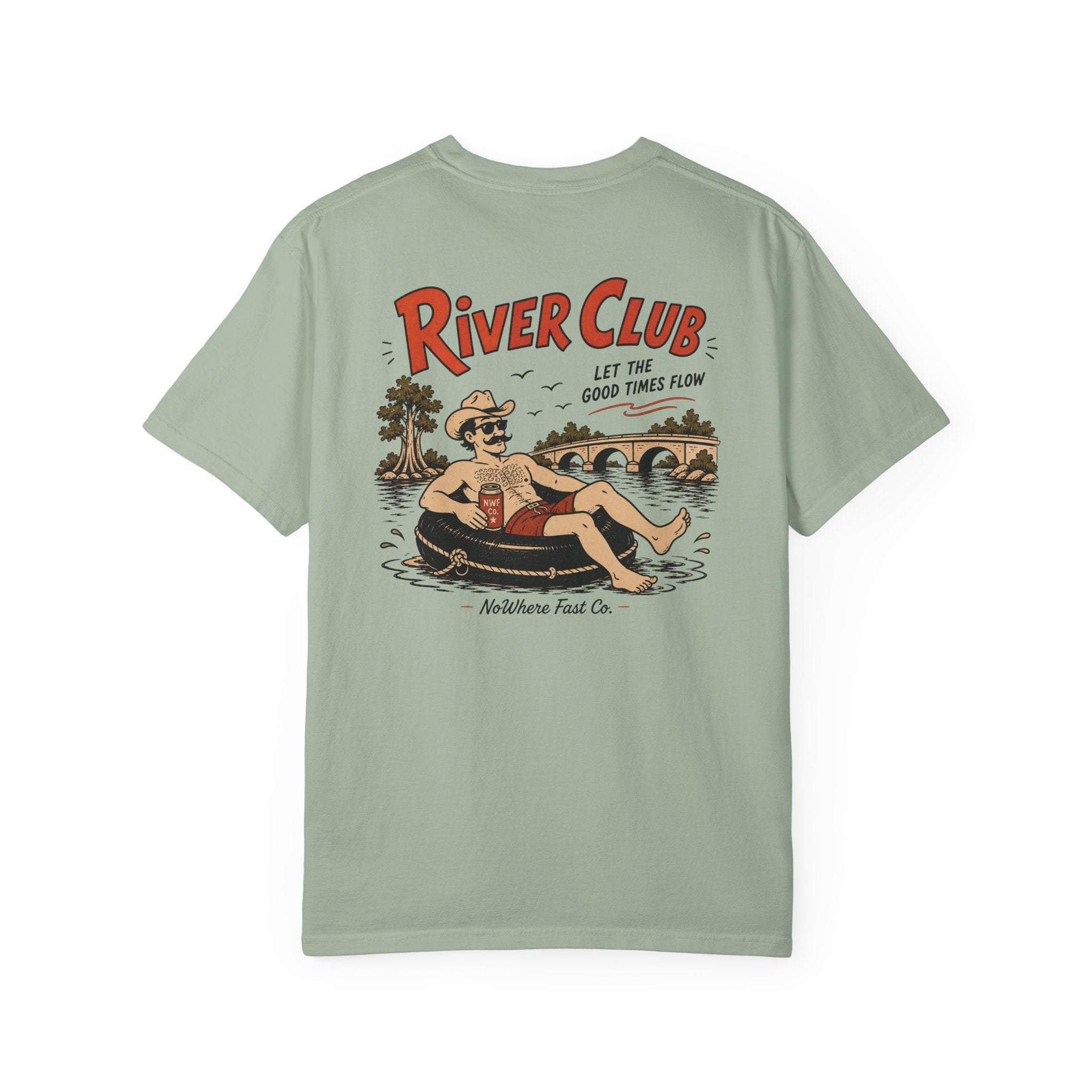 “River Club Vintage Tubing” Tee