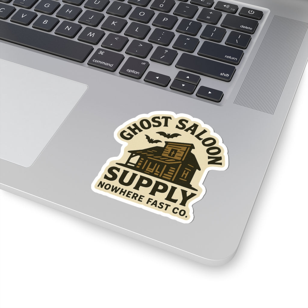 Ghost Saloon Supply Sticker