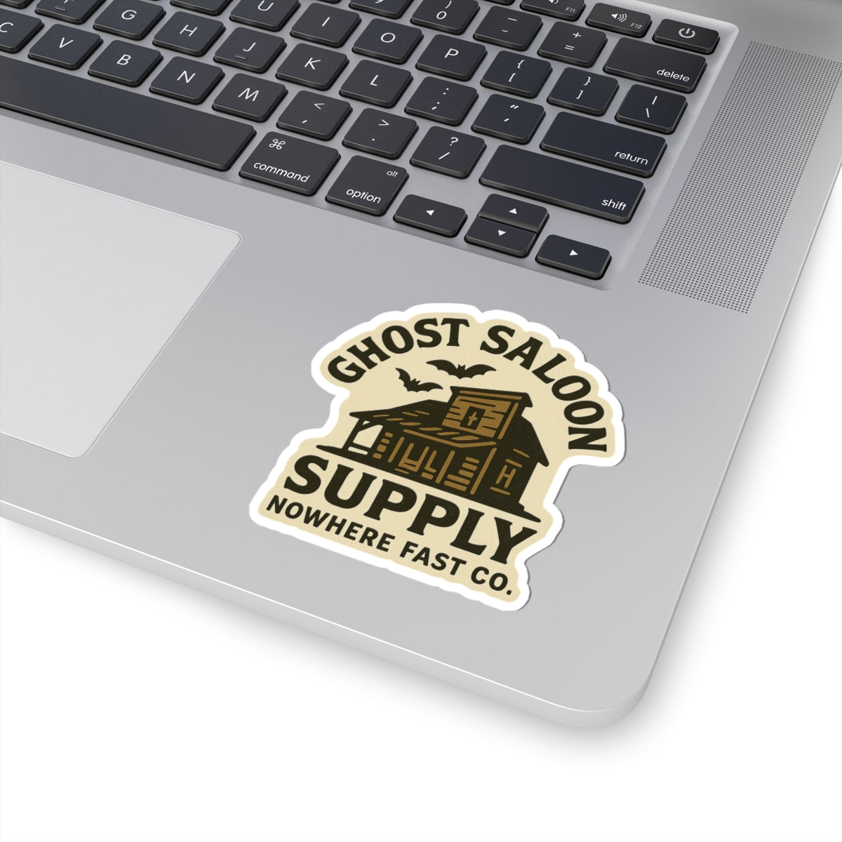 Ghost Saloon Supply Sticker