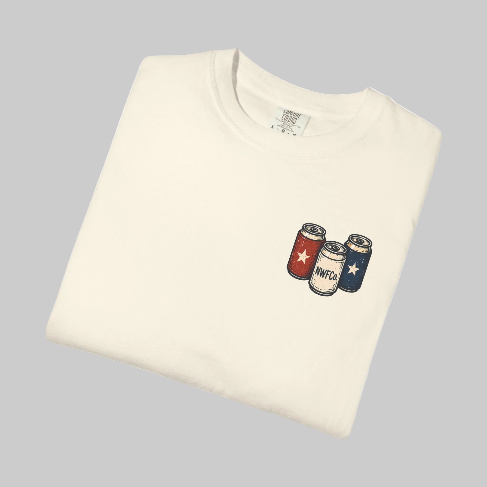 Americana 'Stars & Stripes' Tee — Nostalgic Summer Collage