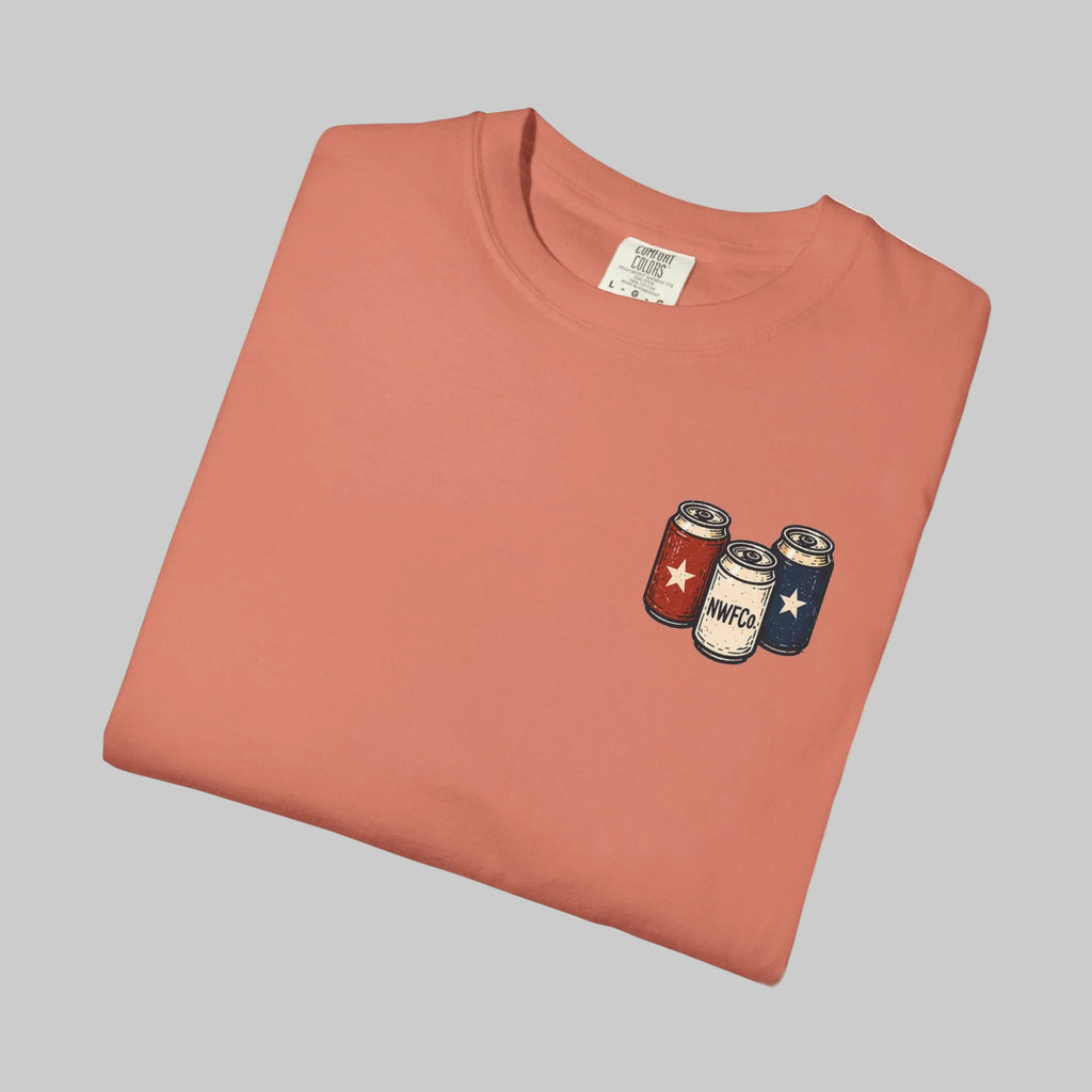 Americana 'Stars & Stripes' Tee — Nostalgic Summer Collage