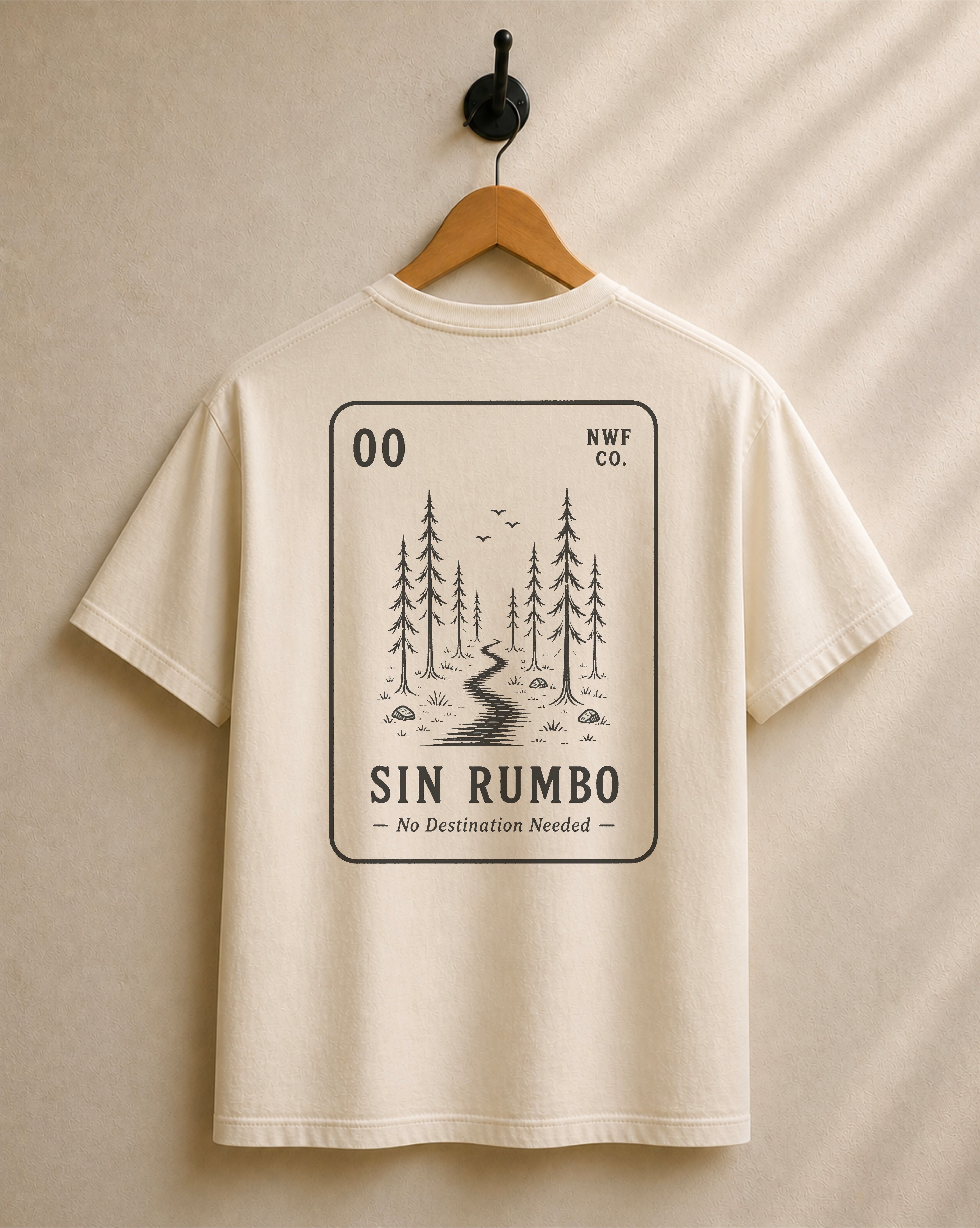 “Sin Rumbo - No Destination Needed” Tee