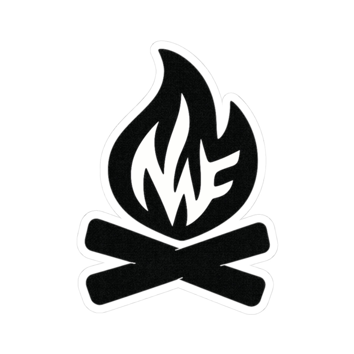 Heritage Flame Sticker