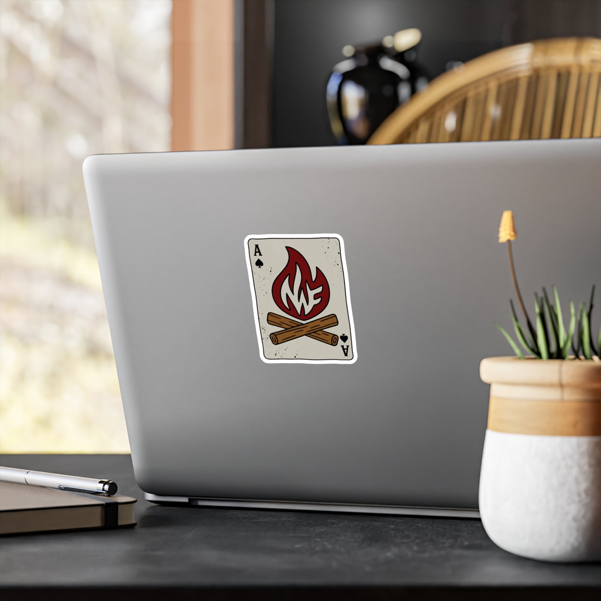 Heritage Logo Ace Sticker