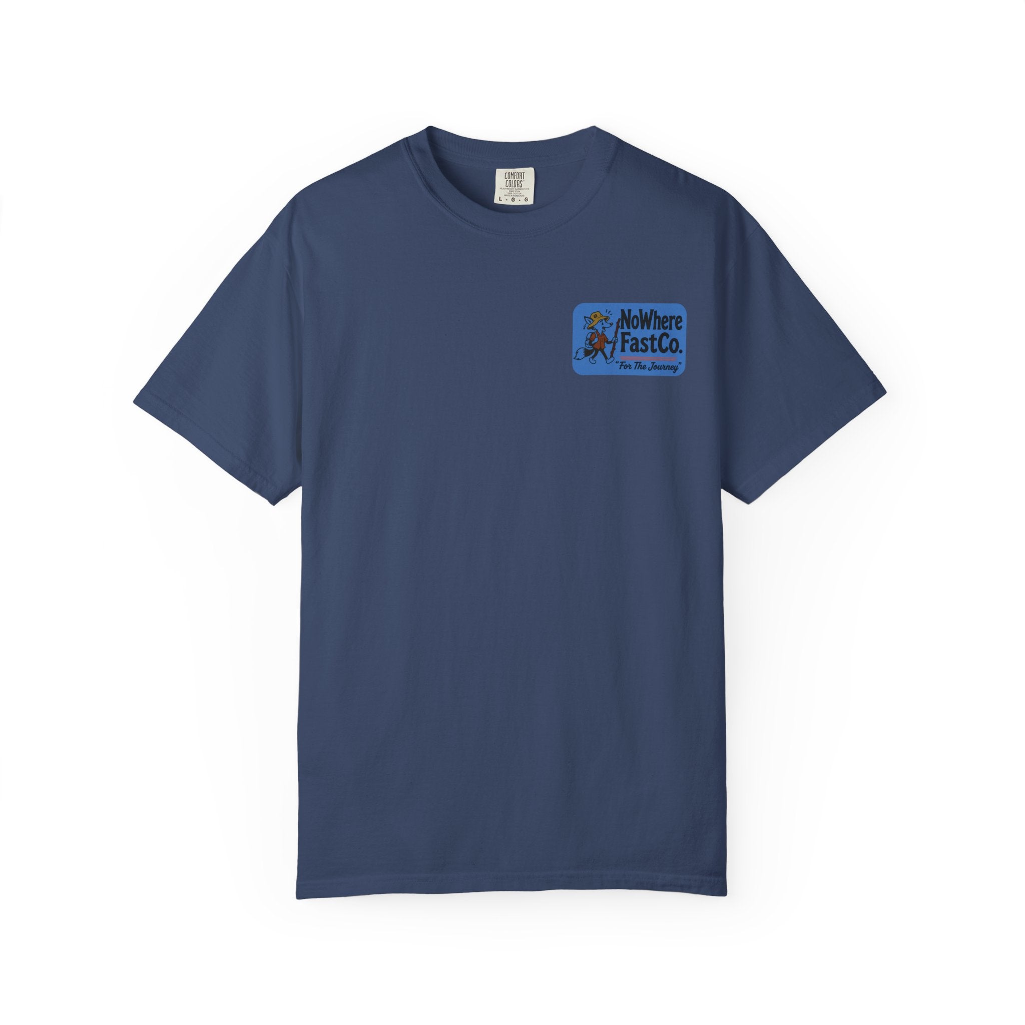 NoWhere Fast Co. T‑Shirt — Retro Roadtrip Graphic Tee