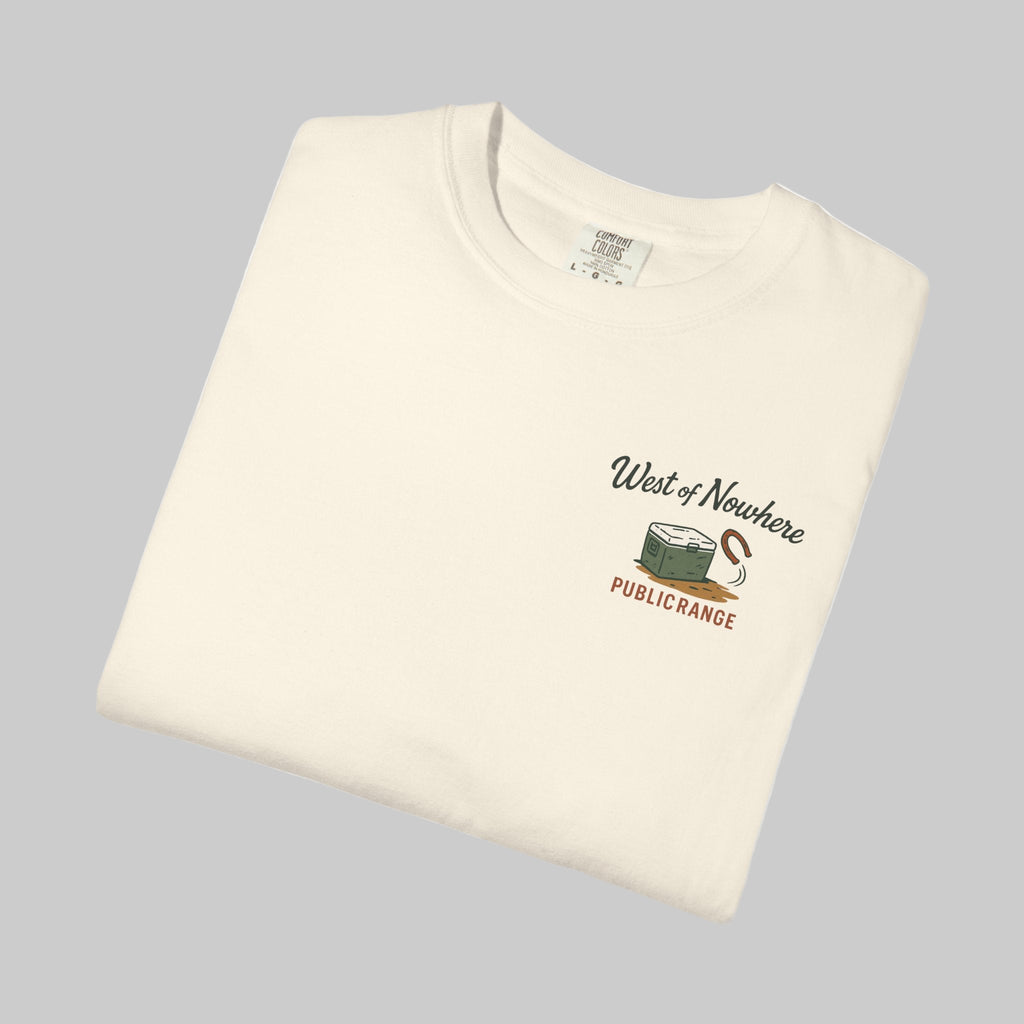 “West of Nowhere” – Public Range Tee