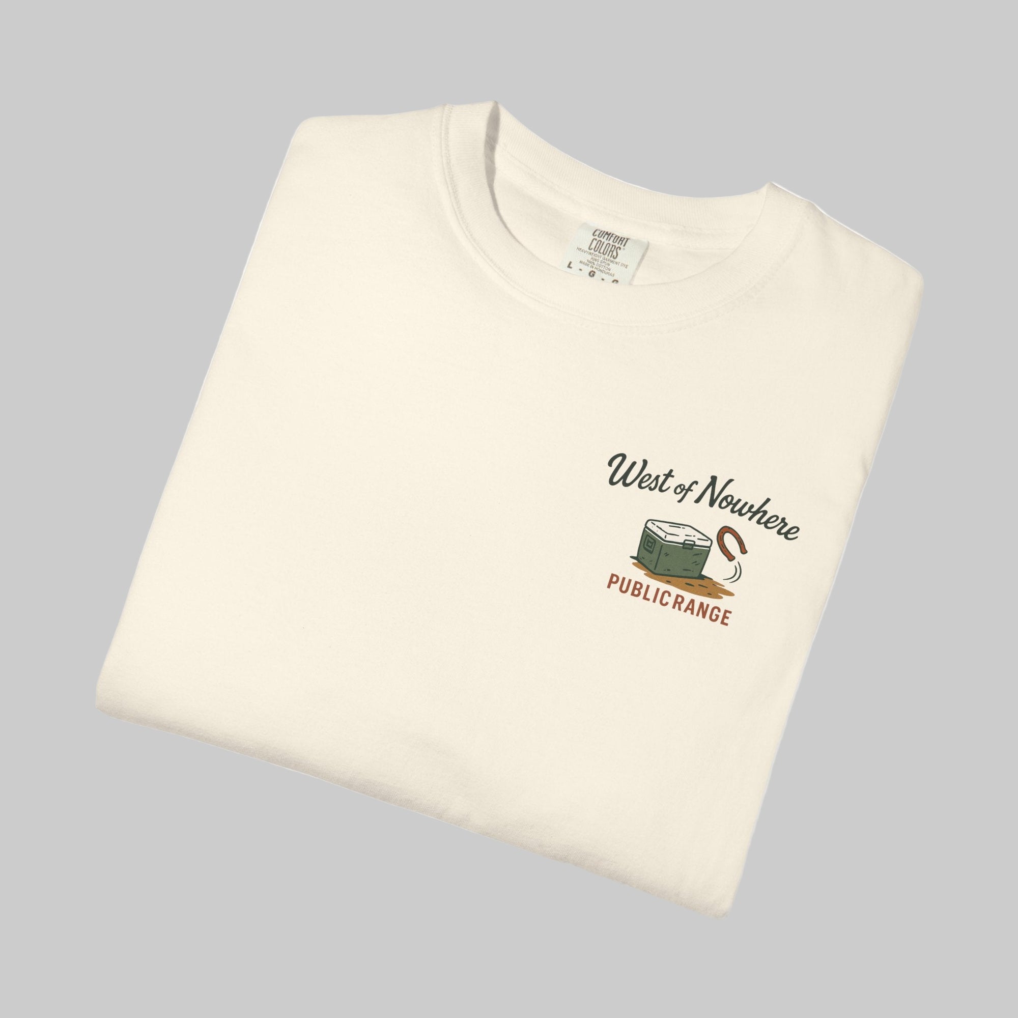 “West of Nowhere” – Public Range Tee