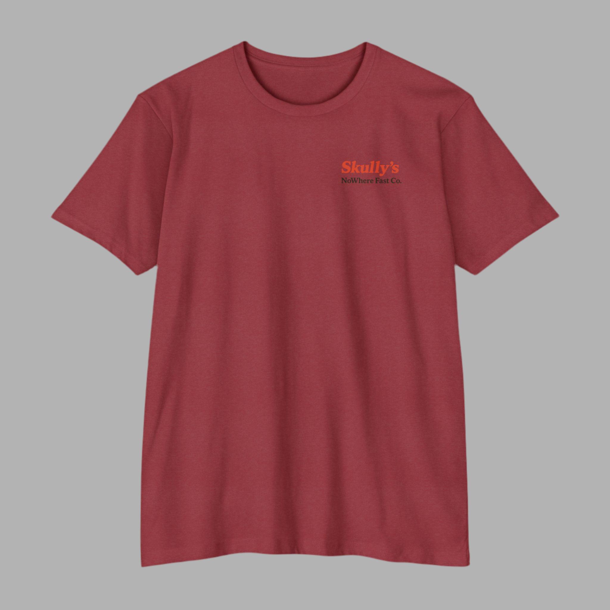 “Skully’s Boards ‘N Brews” Tee