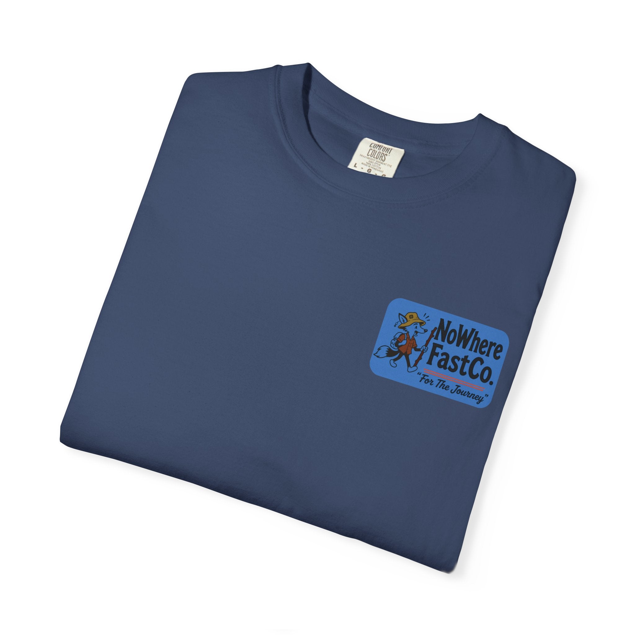 NoWhere Fast Co. T‑Shirt — Retro Roadtrip Graphic Tee