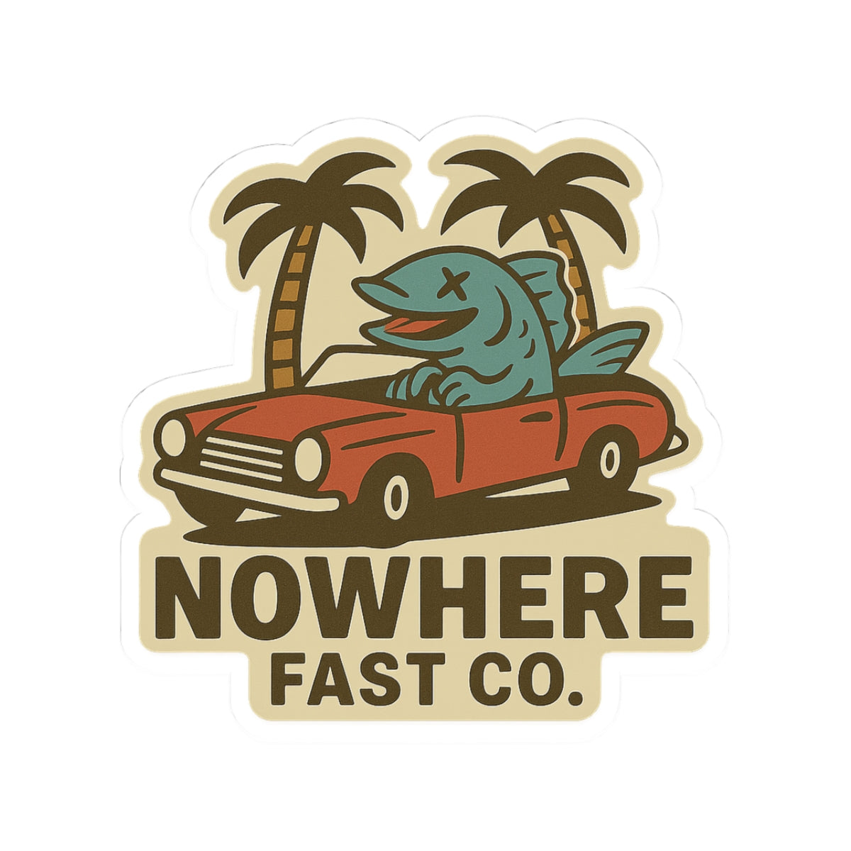 “Skip” The Drifter Sticker