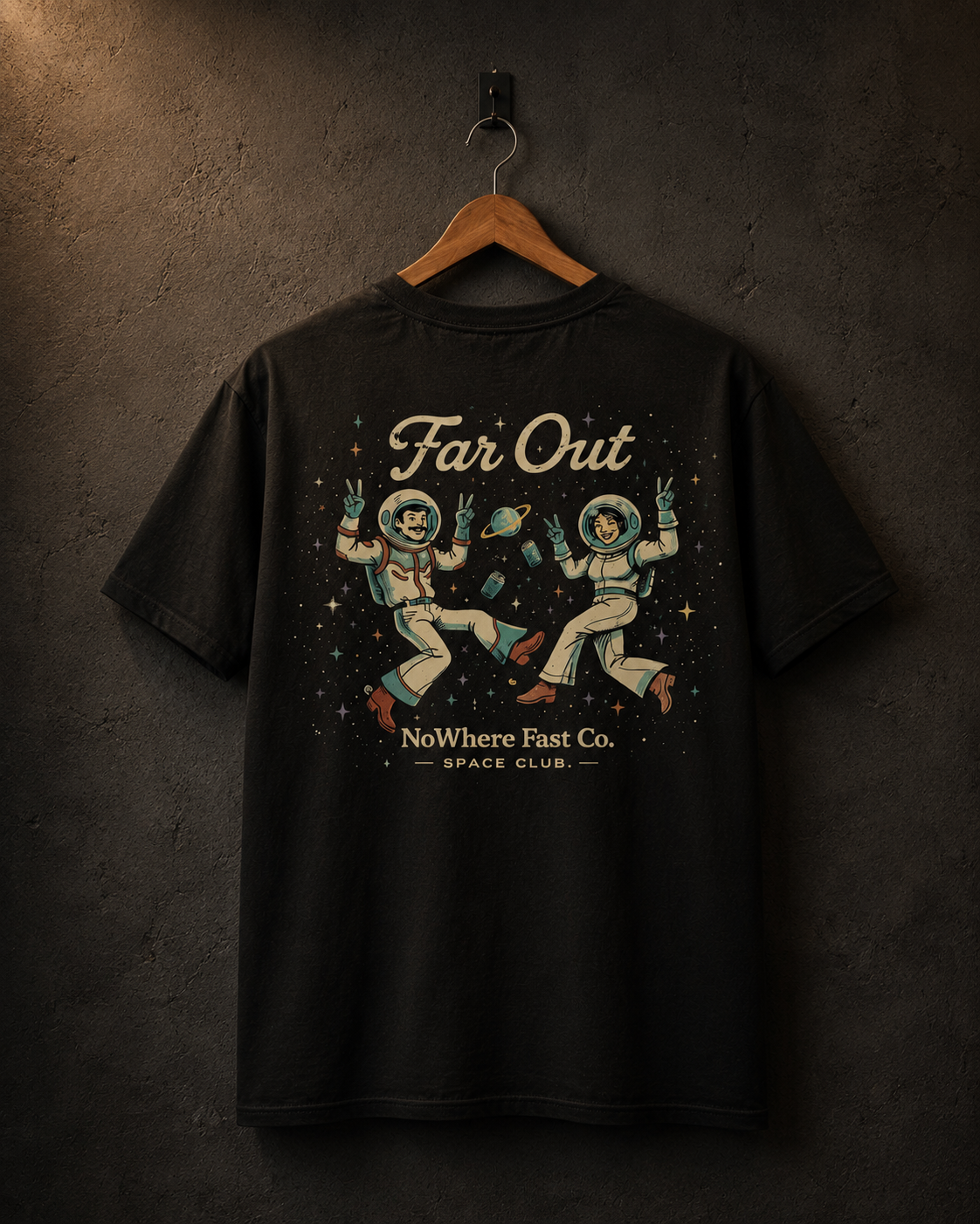 “Far Out Space Club” Tee